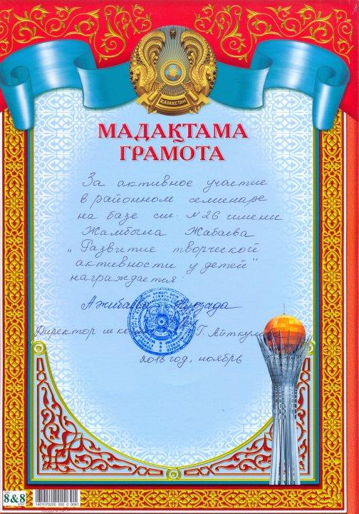 Достижение наших учителей